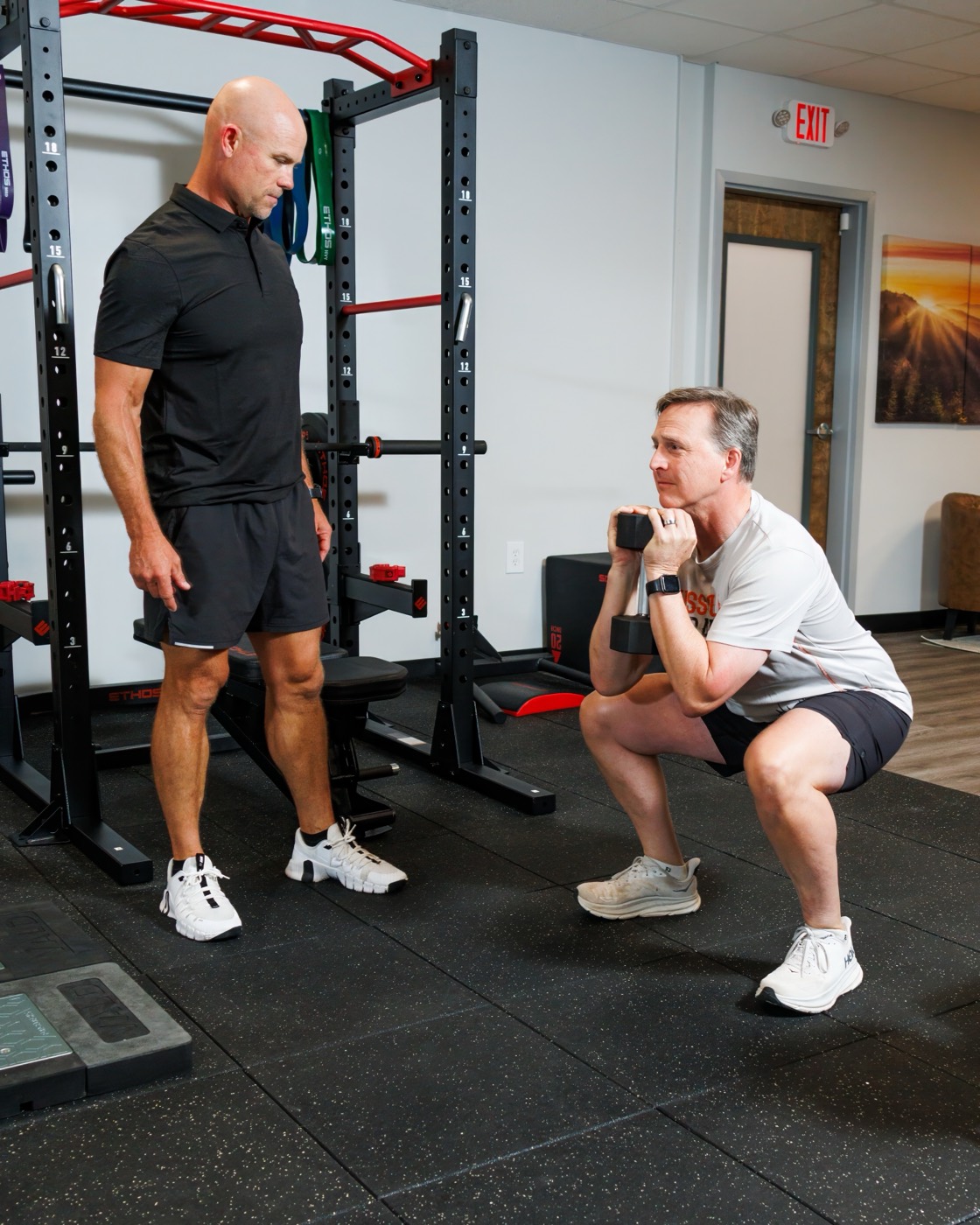 Coaching on the FINISH performance floor