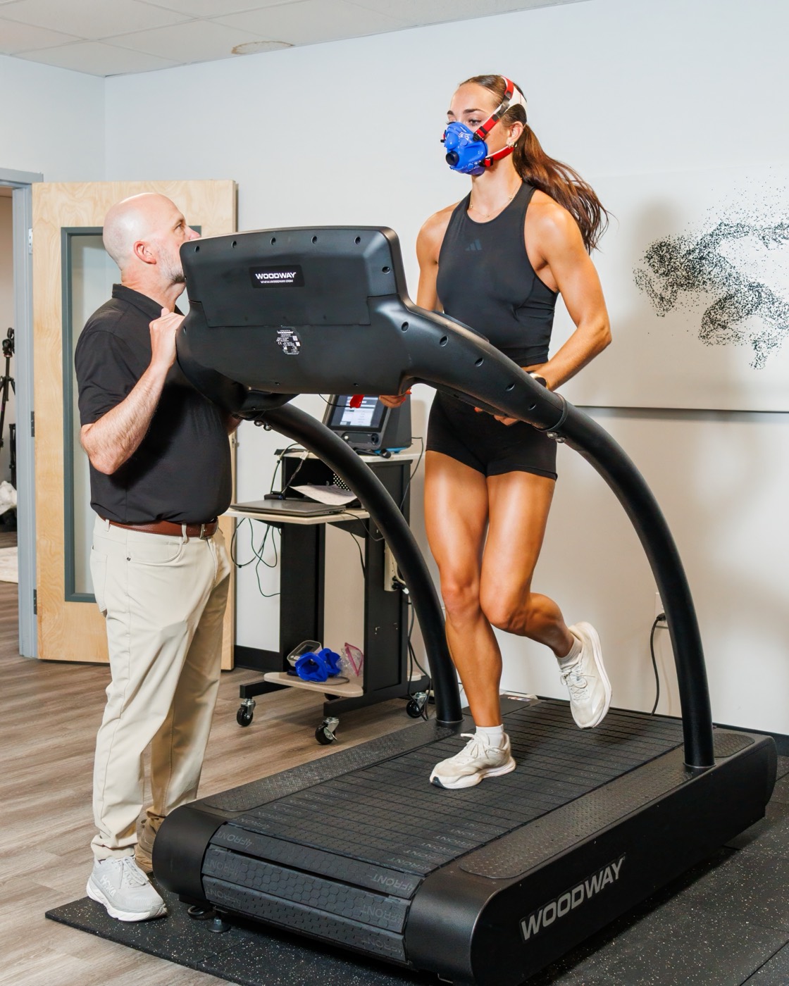 The VO2 max testing lab